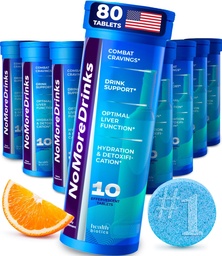 NoMoreDrinks Anti Coalving Craving Supplement 124; Liver Detox & Combat Cravements