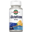 KAL L- Glutatione, Csökkentett glutation- kiegészítés, magas abszorpció Antioxidáns, Orange Flavor Instant oldódó ActivMelt, Vegetáriánus, Lab ellenőrzött, 90 adag, 90 mikro tabletta