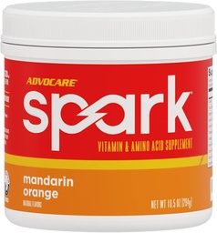 AdvoCare Spark - Energy Drink Mix - Vitamin & Amino Acid Supplement - Támogatja az energiát és a fókuszt - Portable Immune Support - Sugar- Free - Mandarin Orange (10.5 oz)