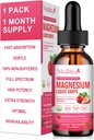 Magnézium Glicinate Folyékony, nagy potenciállal Magnézium Glicinate, Citrát, Sugar Free Vegan Non-GMO Complex Supplement Promotes Nerv, Relaxáció, Izom, Alvástámogatás *