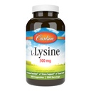 Carlson - L- Lysine, 500 mg, Támogatja az egészséges szövet és izomzat fejlődését, 300 kapszula