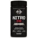 PMD Sports Nitro CM Nitric Oxide Agmatine Pre Workout kiegészítés - Izomnövekedés és izompumpa L Arginine - Endurance Boost for Hardcore Edzés és testépítés Előedzés (180 kapszula)