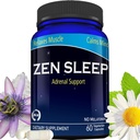Zen Sleep) 124; Non-Addictive Sleep Aid w / Adrenal Support. Magnézium és szerves gyógynövényt tartalmaz; kamilla, citrombalm, szenvedély virág, nincs melatonin