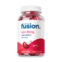 Bariatric Fusion Eisen Ergänzung für Frauen Anämie | Kaubares Eisen mit Vitamin C | Cherry Flavored Soft Chew | Gentle on Stomach Ferrous Fumarate für Frauen und Männer | Glutenfrei | 60 Count