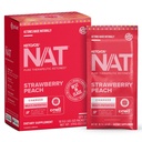 Pruvit - Keto / / OS NAT - Eper Peach Charged Drink Mix C- Med 100, L- Taurine, Vitamins B6 & B12, Ketone Supplement - 18.5g