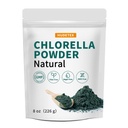 Chlorella Powder Natural - Chlorophyll Powder, Supports Immunrendszer & Máj funkció, Keep Youth, Vegan, Rich in Vegan Protein és Vitamins, 8 oz.