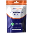 Vitamatic Hyaluronic Acid Powder 200mg - Támogatja az egészséges kötőszövetet és ízeket - A fiatalos egészséges bőr előmozdítása - 100 Gram