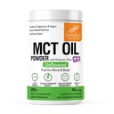 Sandhu MCT Oil Powder with Prebiotic Fiber, 124; 35 Servings, Organic - Keto