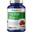 NusaPure Uva Ursi 10: 1 kivonat, 450 mg egyenértékű 4,500 mg 200 vegetáriánus kapszulával (Non- GMO, Vegan) Bearberry