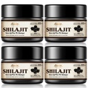 Shilajit Pure Himaláján Organic Shilajit Resin - 600mg Maximális Potencia Natural Organic Shilajit Resin 85 + Trace Ásványok & Fulvic Acid for Energy, Immune Support, 30 Gram (4 csomag)