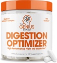 Zseniális Brand Genius Digestion Optimizer - Gut Health & Immune Supplementary - No Proprietary Allens - Vegan, Non-GMO & Gluten- Free - 135 Veggie Capsules