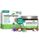 Welinings Organic Baby Mellkas & Foot Rub for 3 Months + (1.8 Fl Oz)