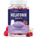 Melatonin Gummees for Kids 124; 0.5mg Per Gumi) 124; Gentle Rest Support for Children Ages 2 + dose 124; Low- Dose Chewable Rest Aid For Kids 124; with Lemon Balm & Chamomile Thermal 124; Non-GMO, Third-Party Tested 60ct