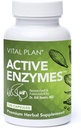 Vital Plan Active Enzimes Supplement by Dr. Bill Rawls - Digesztikus Enzimek a Gut Health & Digestion - Protease, Bromelain, Lacase, Amylase & Lipase (120 kapszula)