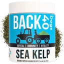 Organic Kelp Powder for Dog, Dried Sea Kelp Supplement for Thyroid Function, Dental Health, Immune Support, Digestion, Skin & Coat - Jód Rich - Multivitamin macskáknak és kutyáknak 16oz - Made in USA