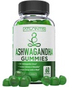 Atlantis Nutrition Ashwagandha Gummees - 1500 MG Per Serving - Promotes Calmness, Javítja a hangulatot, növeli az energiaszinteket és erősíti az immunrendszert - Formulált D-vitamin & Cink - Vegan