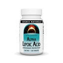 Source Naturals Alpha Lipoic Acid Támogatja az egészséges cukor anyagcsere, májfunkció és energia generáció * - 100 mg - 120 tabletta