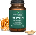 Promotes Nutrition Cordyceps Supplement - Promotes Vitality - 1000 mg, 60 gróf