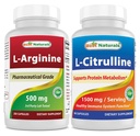 Legjobb természetes L- Arginine 500mg & L- Citrullin 1500mg