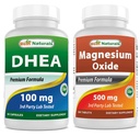 Legjobb természetes DHEA 100 mg & Magnézium-oxid 500 mg