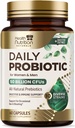Probiotikumok 60 milliárd CFU + 10 Strain - Napi probiotikus Lactobacillus Blend immun, emésztési és gut egészségügyi támogatás, Prebiotikumok és probiotikumok, Gáz & Bloating nőknek és férfiaknak - 60 kapszula