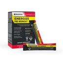 BODI Energize Pre Workout Powder - Beta-Alanine, Quercetin & Low- Dose koffein Formula a fokozott energia & Fókusz, Növelje az energia & tartóssági kiegészítés, Gyümölcs puncs, 20 Sticks