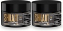 Shilajit Resin - Organic Shilajit Resin Third Party Tested Rich in 85 + Trace Minerals, Gold Grade Himalayan Pure Shiljait for Energy (1 Fl Oz (2-es csomag))