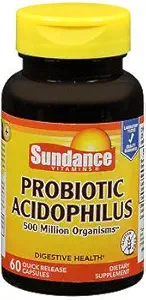 Sundance Probiotic Acidophilus Quick Release - 60 kapszula, 3 darabos csomagolás