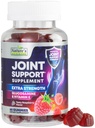 Joint Support Supplement - Extra Strength Glucosamine Gumi Supports Joints Health & Rugalmasság a hát, térdek, kezek - Natural Vitamin E Immune Support - Best Gumies for Women & Men - 60 Gumies