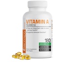 Bronson-vitamin A 10 000 NE Premium nem-GMO Forma Támogatja az egészséges látás és immunrendszer és egészséges növekedés és reprodukció, 180 Softgels