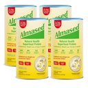 Almasted Vanilla Meal helyettesítési shake - Low- Glycemic High Plant Base Protein Powder- Táplálkozási Súly Health Support Supplement - Vanilla Flavor - 17,6 oz (1.1 font (4 csomag)))