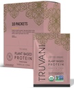 Truvani Vegan Pea Protein Promoture 124; Vanilla Chai) 124; 20g Szerves Növényalapú Protein