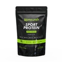 Vegan Sport Protein Pulver Vanille - 30 g pflanzliches Protein, VELOSITOL, BCAAs, Bio-Grüns & Früchte, Probiotika, Tart Cherry für Post Workout Recovery, Informieren Sie Sport zertifizierte Keto - 20 Portionen