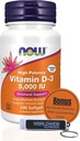Világméretű táplálkozás Most kiegészítők D3-vitamin 5000 NE Softgels - nagy potenciállal a strukturális támogatás D 240 Count vitamin, szerves és kulcslánc