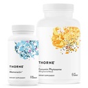 THORNE - Curcumin Phytosome Tartós Release (120 kapszula) & Memoractiv (60 kapszula) Bundle - Támogatja a közös egészséget, izom egészség és egészséges öregedés - Tejmentes, szójamentes, glutén mentes