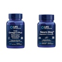 Life Extension Super Omega3 Plus EPA / DHA Fish Oil, Sesame Lignas & Neuro- mag Magnézium L- treonate