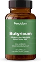 Pendulum GI Repair 124; A probiotikumok kiegészítése és férfiak - Növeli a butirát, javítja a Gut Health, enyhíti az alkalmi GI Discomfort, puffadás, & Hasmenés. Tartalmaz Clostridium Butyricum, 30 gróf