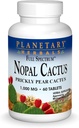 Planetary Herbals Full Spectrum Nopal Cactus 1000mg Prickly Pear Cactus Antioxidáns - 100% Természetes - 60 tabletta