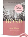 BOND 4- in1 Vaginalis probiotikumok Nők részére Vaginalis Flora, Odor Control, Élesztő és pH egyensúly Nők - Napi Lactobacillus Formula (5 milliárd CFU), Prebiotics & Cranberry, 60 kapszula (2 / nap)
