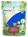 Étel az élő organikus kék spirulina por, 2 Ounces - Non-GMO, tiszta nyers kék-zöld alga kivonat, Vegan, Non-besugárzott, nagy gyümölcsös, sima, Shakes, italok, és élelmiszer színezés