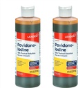 Leader Povidon Jód 10% Prep Solution USP, elsősegély fertőtlenítő sebtisztító, sebmosó, fertőtlenítő szappan (8 Fl Oz, csomag 2)