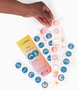 MyVitro Rainbow Ananász Bandázs - 124; Tökéletes az IVF Shots - 124; 40 Count