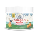 Nordic Naturals Nordic Omega3 Gumies, Tangerine - 60 Gumies - 82 mg Total Omega -3 s EPA & DHA - Non-GMO - 30 Servings