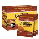 Méz Stinger Organic Gluffle Free Fahéj Gofri, Energy Stroopwafel a testmozgás, Tartósítás és teljesítmény, Sport Táplálkozás Otthon & Edzés, Pre and Post Workout, doboz 16 gofri, 16.96 Ounces