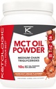 Ketologic MCT Oil Powder Hazelnut Cream (1 LB) - Keto Coffee Creamer & Energy Support - 41 Servings of Medium Chain Triglicerids for Focus & Fuel