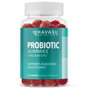 Probiotikus gumik emésztési támogatás és a Gut Health - 1 milliárd CFU Bacillus Coagulans - 60 szám - Tartály stabil, Non- GMO, gluténmentes, és vegetáriánus - 2 hónap ellátás, vegyes berry flavor