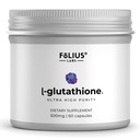 Ultra High Strength L- Glutatione 98% Kiegészítés világító bőr - Collagen kiegészítők nők és férfiak - 500mg koncentrált formula, csökkentett L- Glutation- kiegészítés - 60 kapszula