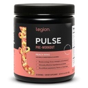LEGION Pulse Pre Workout - All Natural Nitric Oxide Pretussion Drink to Boost Energy, Creatine Free, Naturally Sweared, Beta Alanine, Citrulline, Alpha GPC (Peach)