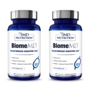 1MD Nutrition BiomMD Probiotics 124; 62 Billion CFU, 15 Inspective Strains - Pro & Prebiotics Wetcome 124; Doctor- Formuled for Digestive Health & Immune Supporting