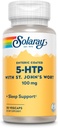 SOLARAY 5- HTP Plus St John 's Wort - 30 Enteric- Coated Capsules - 100 mg - 30 Servings